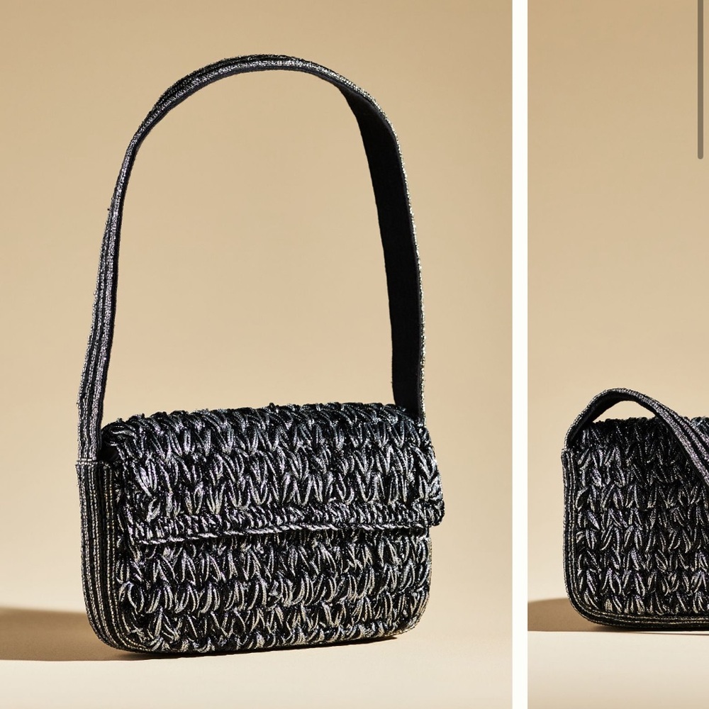 The Fiona Beaded Bag: Crochet Edition | Anthropologie | NWT